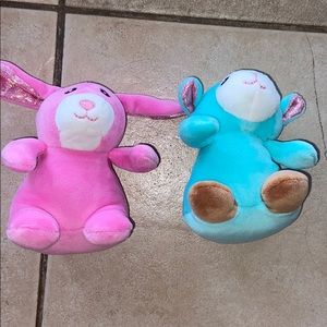 two mini squishmallows